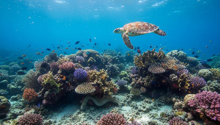 Часы океана: коралловые рифы задают ритм жизни микробам