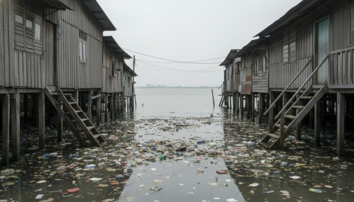 Джакарта тонет: как нехватка воды погружает мегаполис в океан