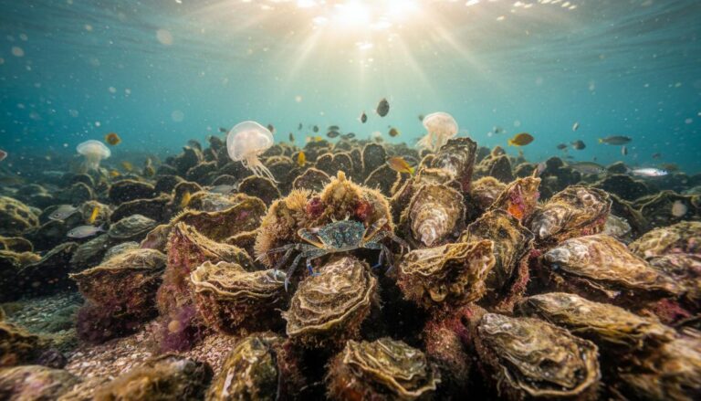 Устрицы – морские санитары: как моллюски спасают голубых крабов