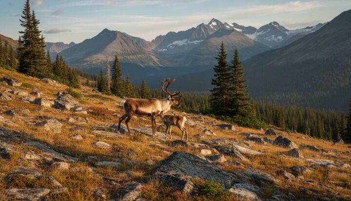 Отстрел волков не спасает оленей карибу: решающим фактором стал ландшафт
