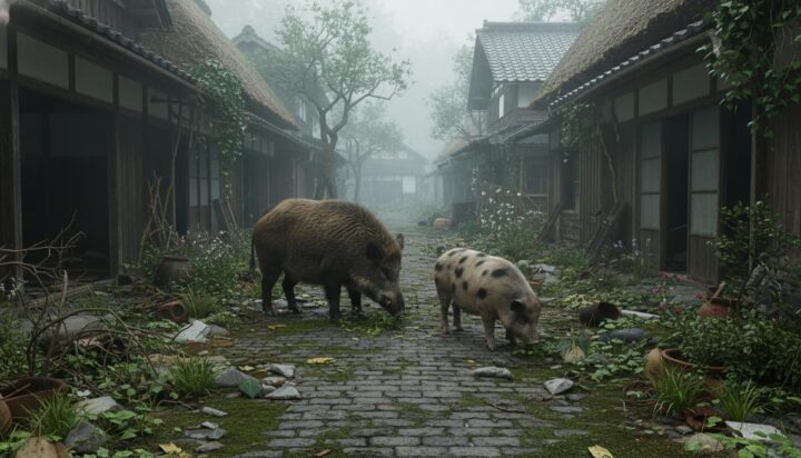 Гены Фукусимы: итог скрещивания свиней и диких кабанов оказался неожиданным