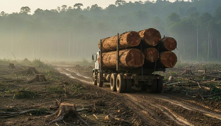 Леса Камеруна исчезают: спрос Китая питает нелегальные рубки