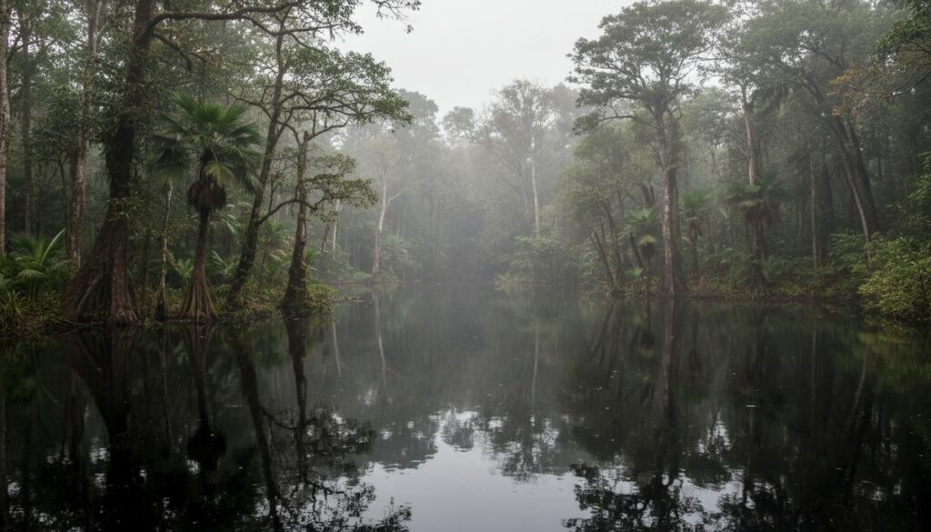 Торфяники Конго: древний углерод выходит на свободу