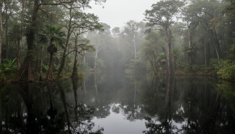 Торфяники Конго: древний углерод выходит на свободу