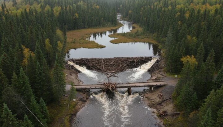 Оправданные бобры: наука против мифа о вине плотин в наводнениях