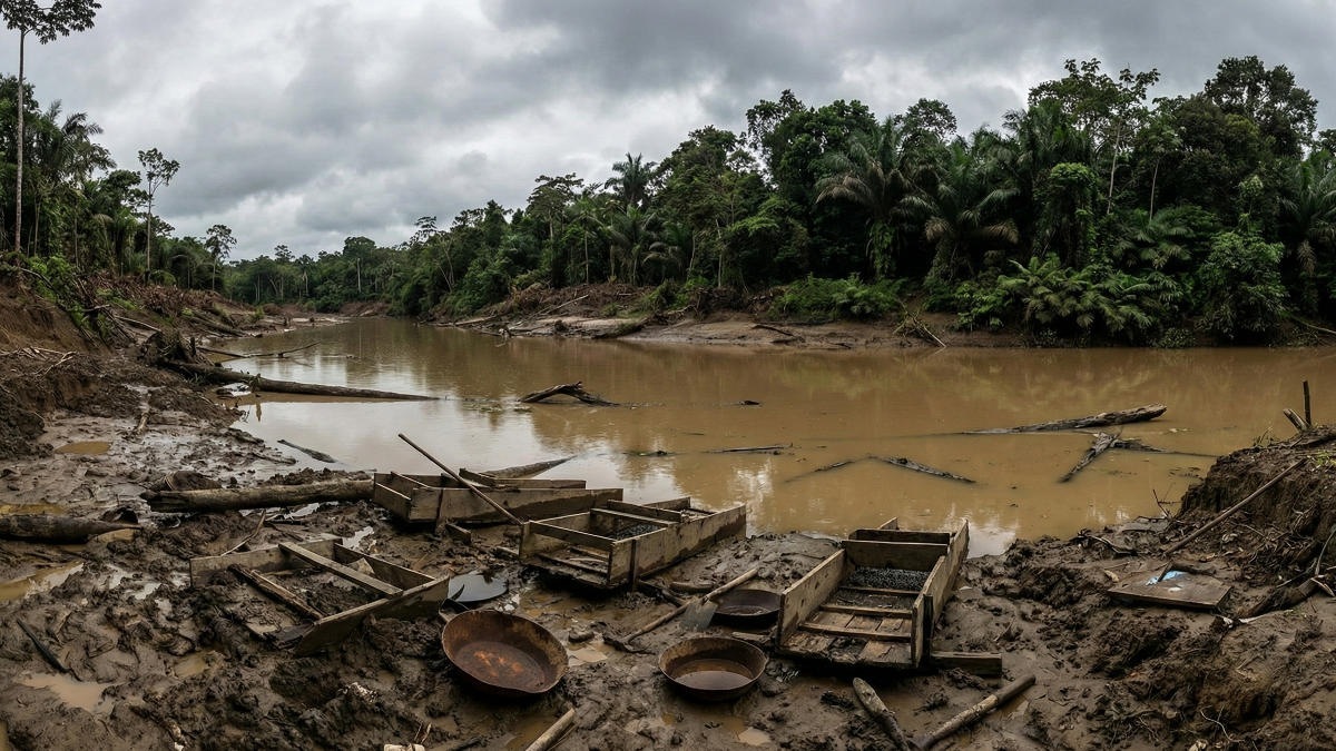 Невидимый яд: как добыча золота насыщает мировой океан токсинами