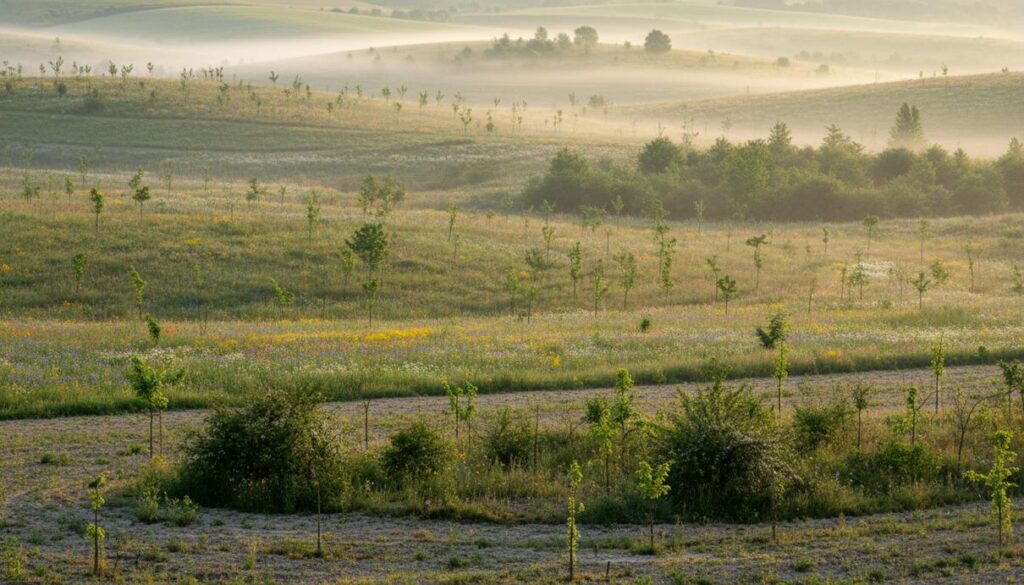 Земля на отдых: как снизить выбросы, не теряя урожай