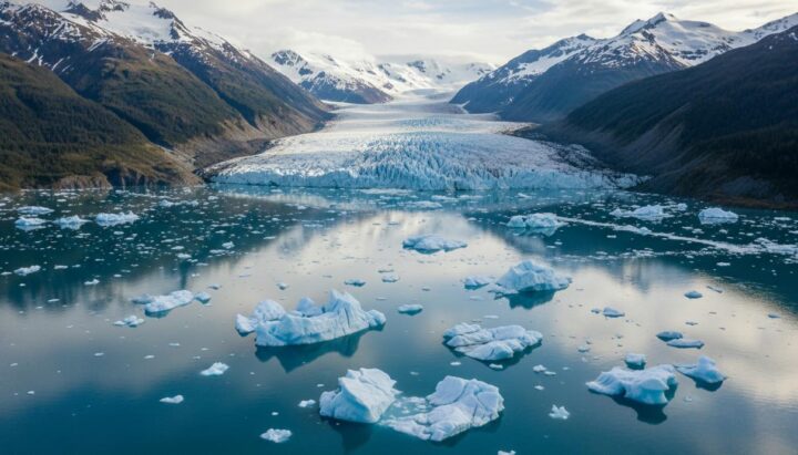 Таяние льдов: площадь ледниковых озер Аляски растет рекордными темпами