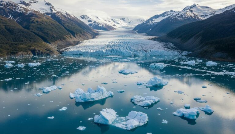 Таяние льдов: площадь ледниковых озер Аляски растет рекордными темпами