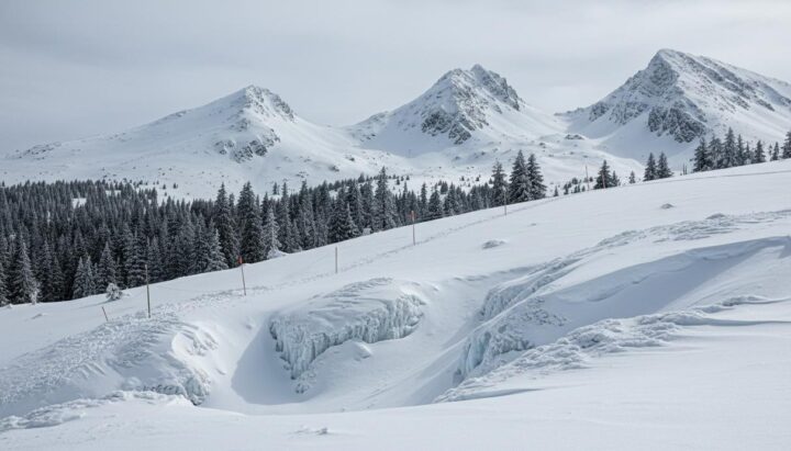 Изменение климата: потепление меняет лавинную опасность в горах США