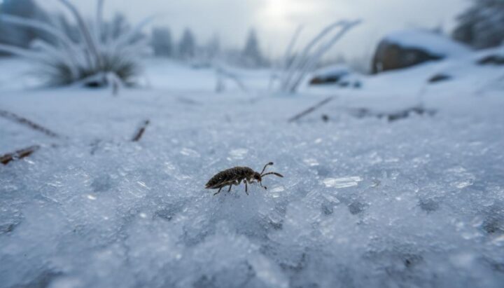 Генетики объяснили выживание снежных мух в условиях сильного холода