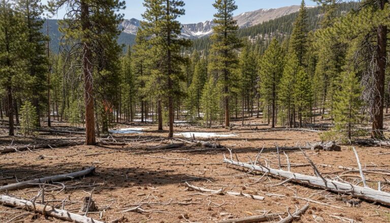 Дефицит снега в Скалистых горах усилит интенсивность лесных пожаров