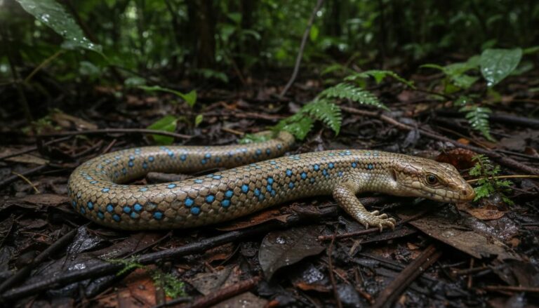 Тайваньские ученые уточнили статус редкого вида безногих ящериц