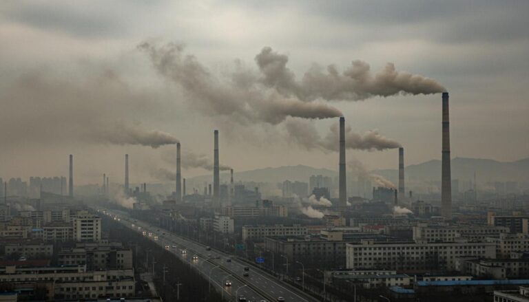 Загрязнение воздуха в Китае: оповещения предотвратили 54 тысячи смертей