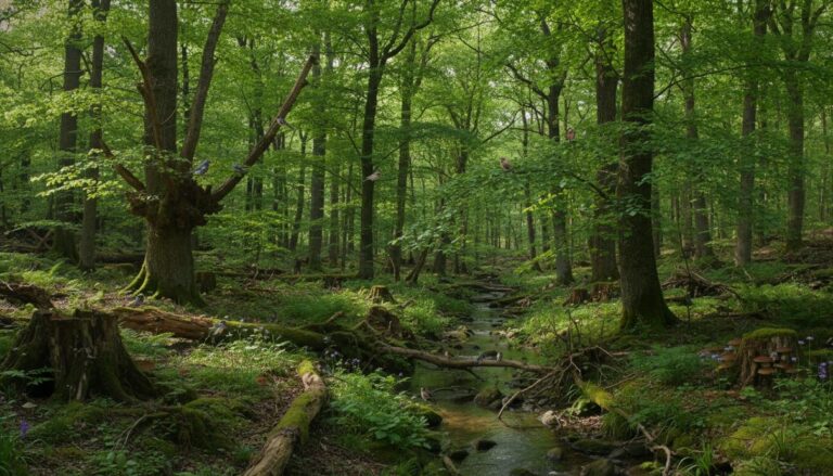 Звуки знакомого леса: как локальное биоразнообразие снижает уровень стресса