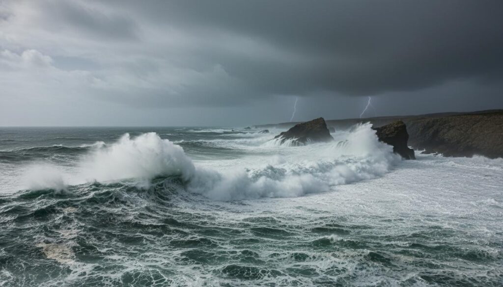 Изменение атлантических течений: штормы вместо резкого похолодания