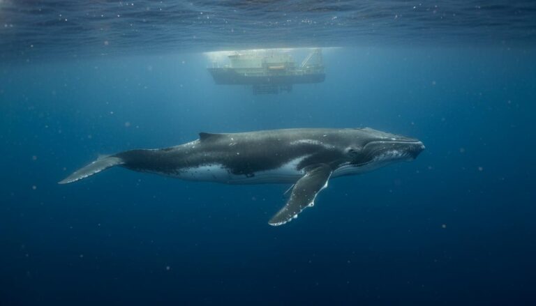 Шум сейсморазведки: поиск нефти вдвое снижает акустическую активность китов