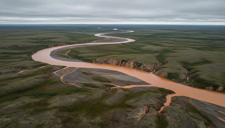 Ржавые реки Арктики: таяние вечной мерзлоты повышает токсичность водоемов