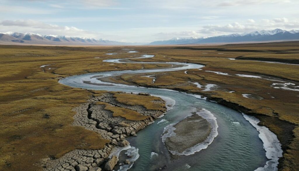 Реки ускоряют таяние вечной мерзлоты: угроза для климата и инфраструктуры