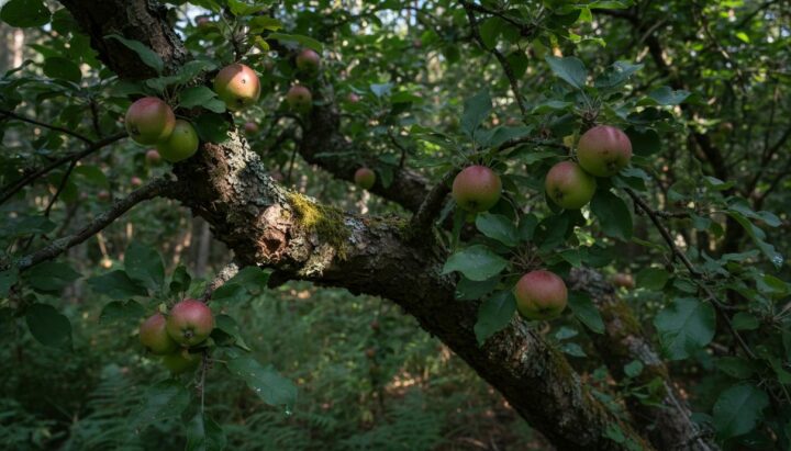 Геномный обмен: как дикие деревья сформировали современные сорта яблок