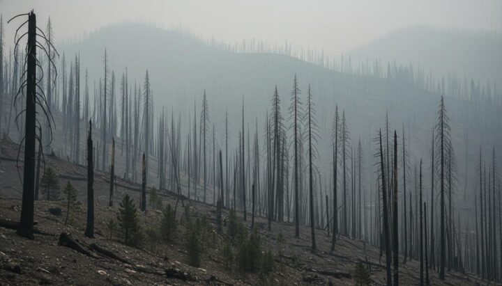 Пожары в Калифорнии: штат теряет хвойные леса быстрее среднемировых темпов