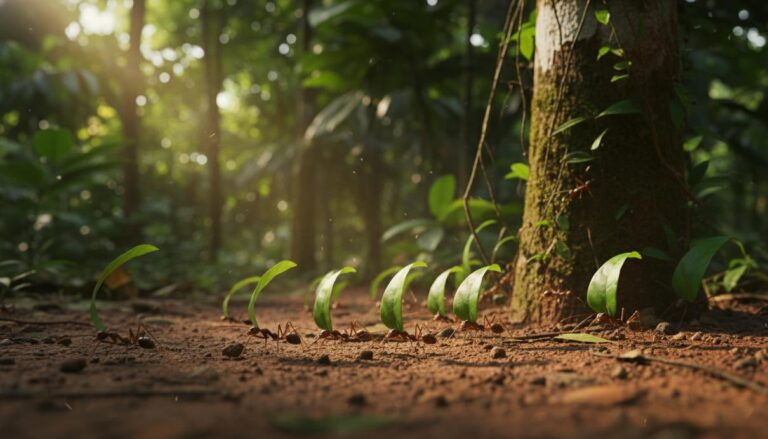 Муравьи-листорезы на плантациях какао: защита урожая без пестицидов