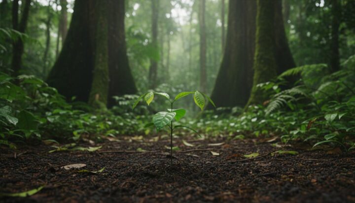 Микробиота древних почв: как «темная земля» ускоряет рост деревьев Амазонии