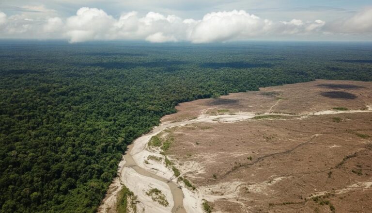 Засуха и вырубка деревьев разрушают водную инфраструктуру Амазонии